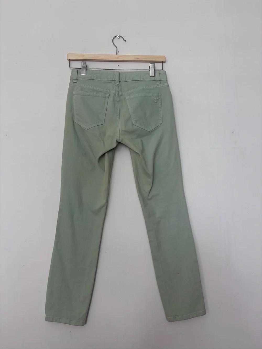 Tory Burch Women’s Mint Green Skinny Jeans